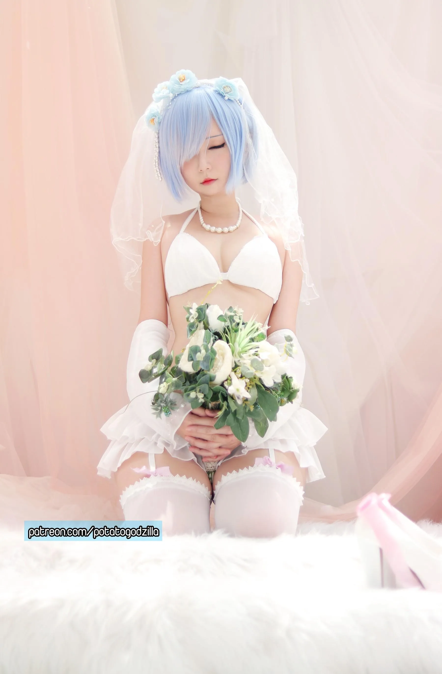 Potato Godzilla – NO.81 Bride Rem [43P]插图7